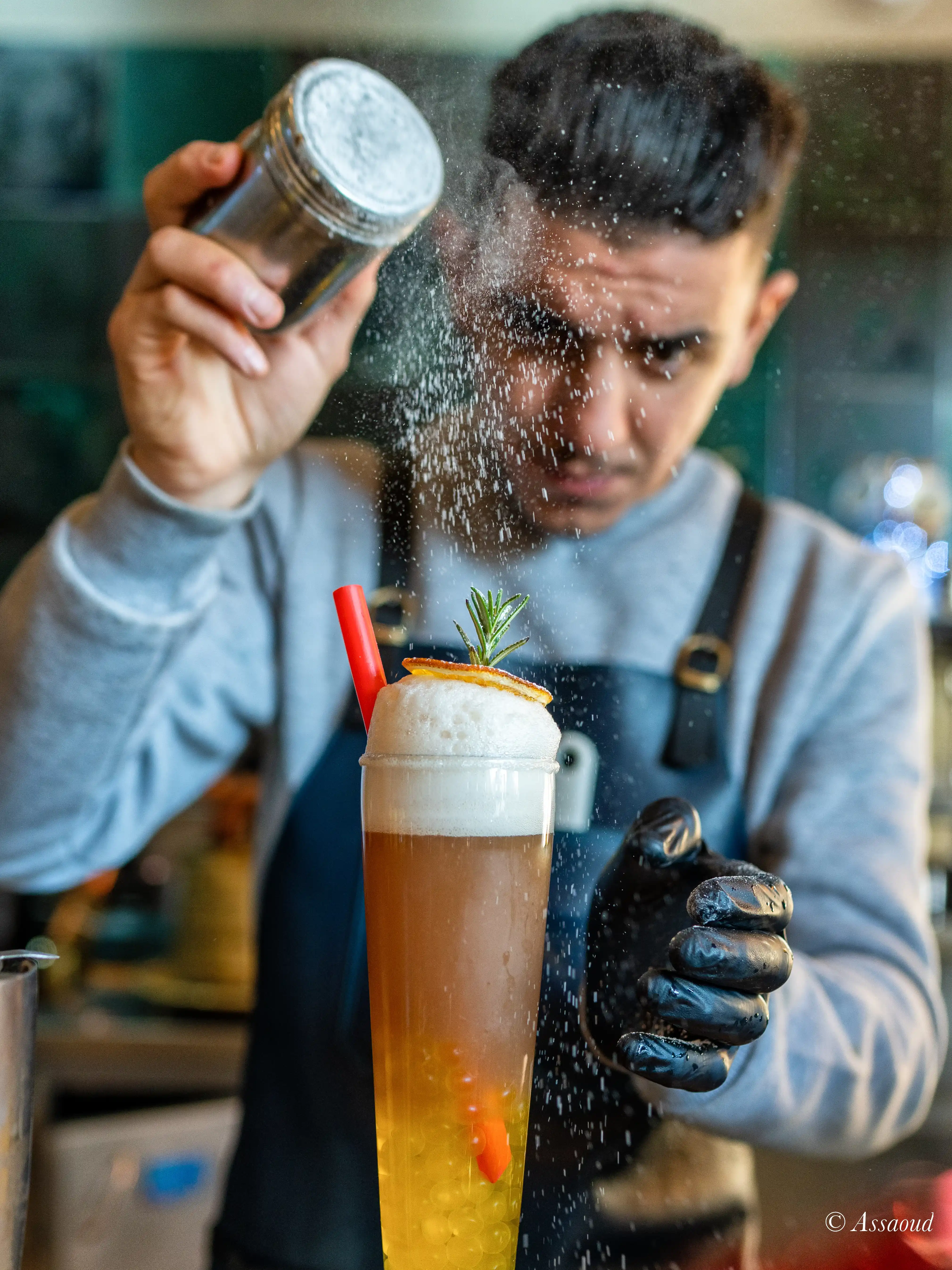 "The bar offers amazing drinks while the staff takes care of every detail."
