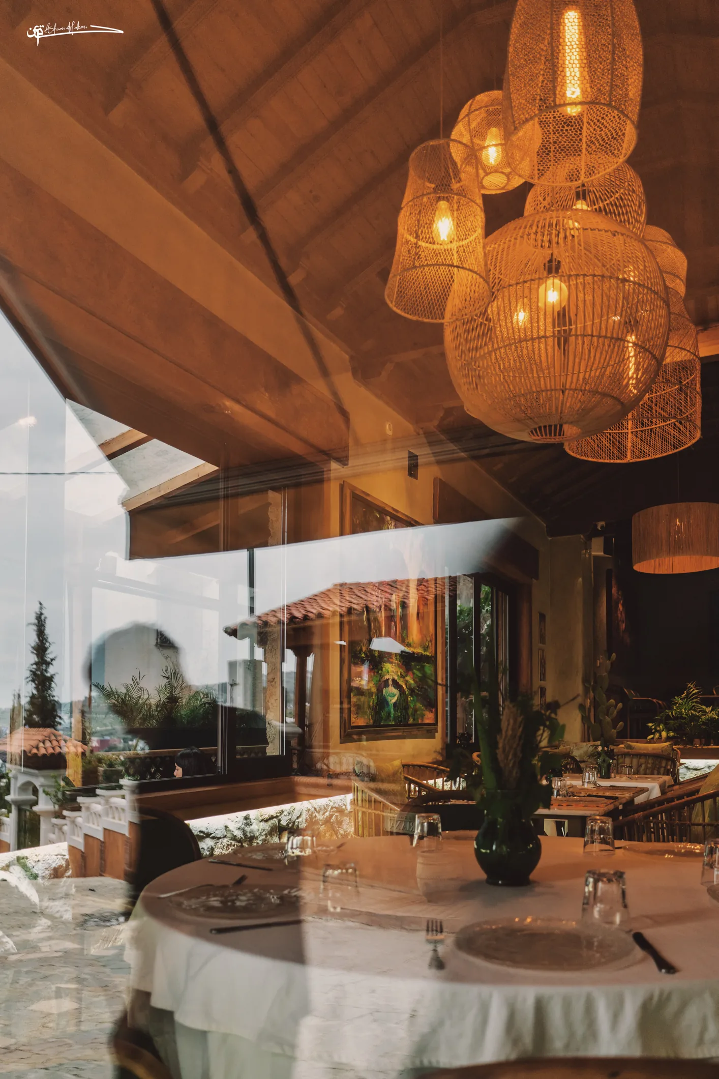 Exterior entrance of Triana in Chefchaouen medina