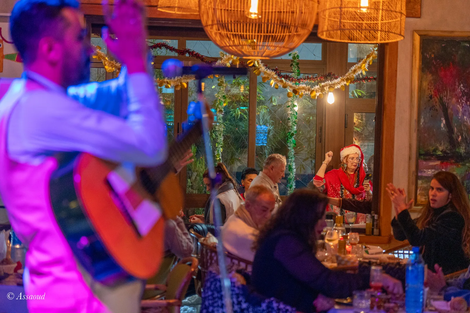Terraza del restaurante Triana en Nochevieja 2025