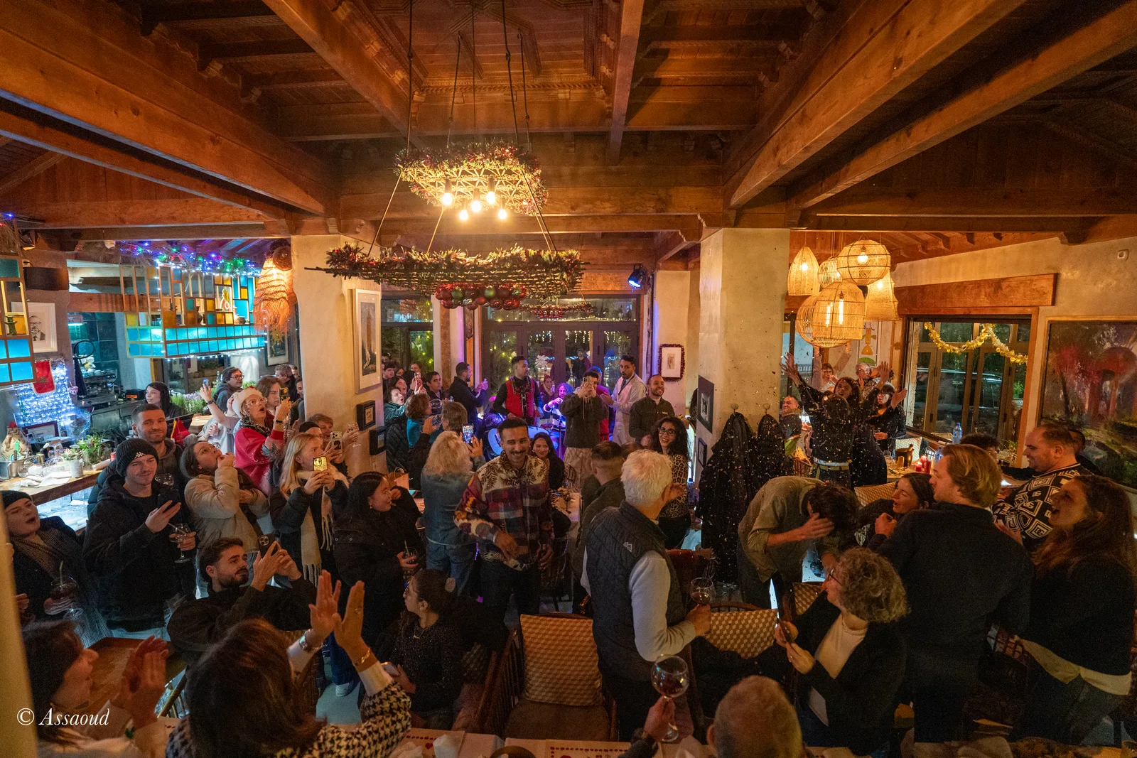 Acercandose a medianoche en Triana Chefchaouen