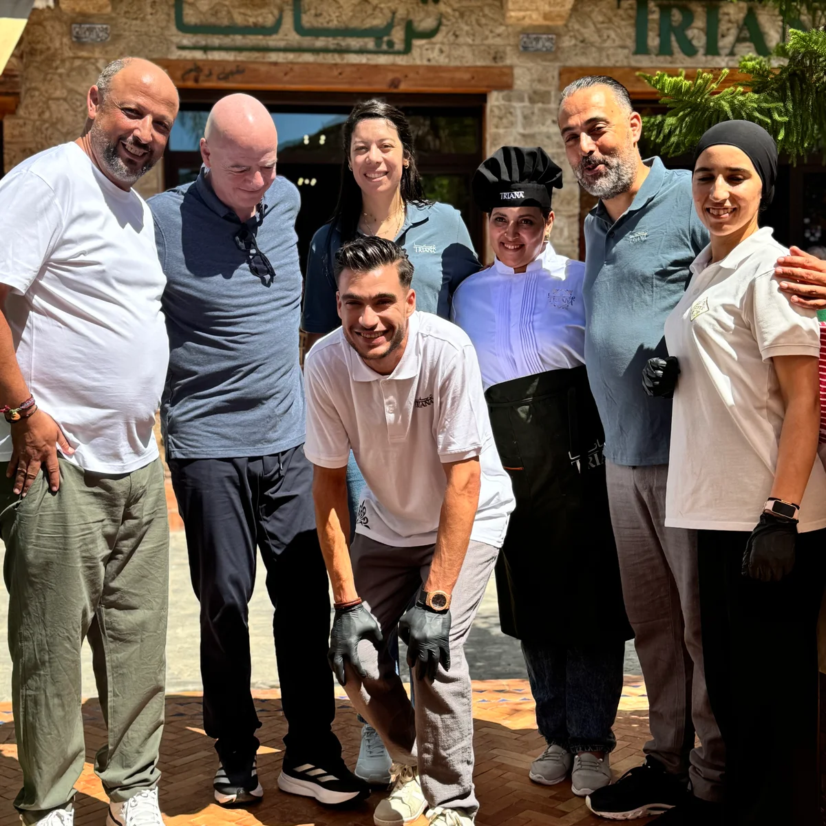 Président de la FIFA Gianni Infantino à Chefchaouen