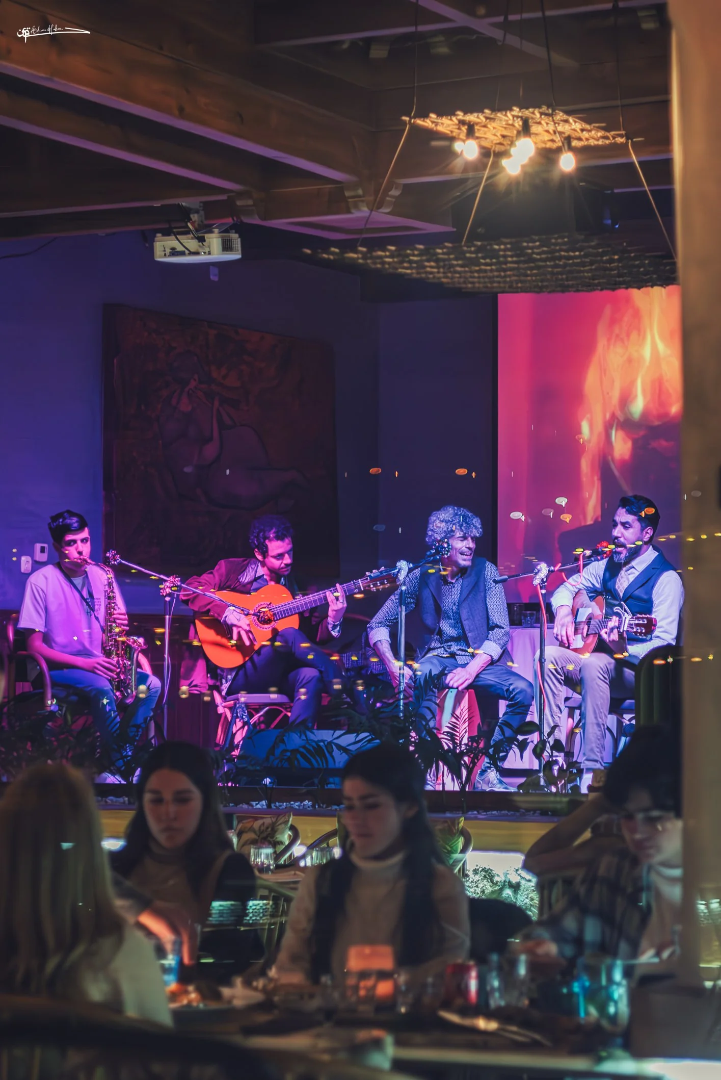 Special Live Event Showcase at Triana rooftop restaurant in Chefchaouen