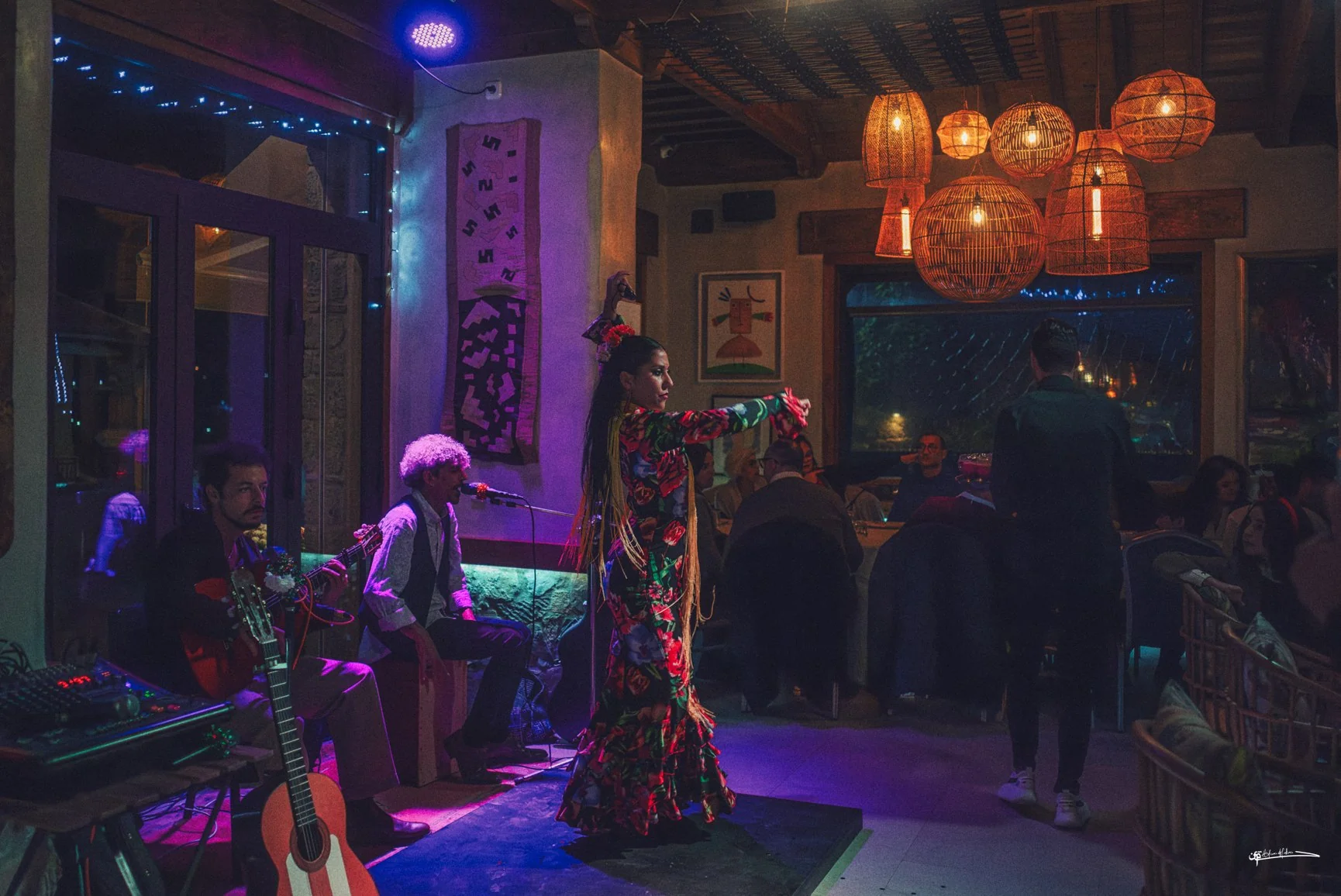 "From the terrace to the dining room, Spanish tunes set an unforgettable mood."